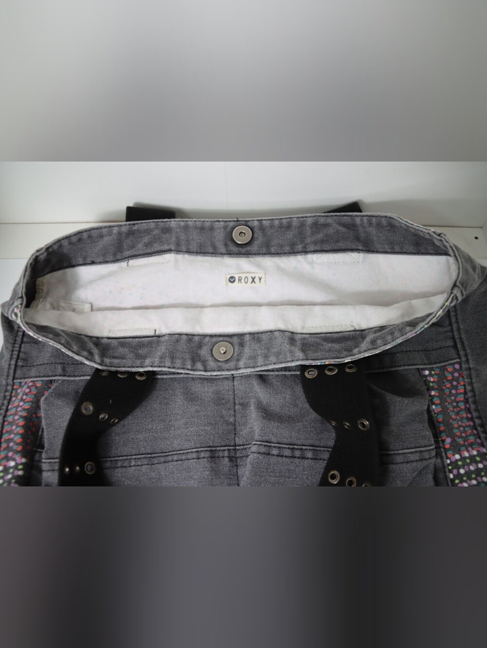 Denim Roxy Tote Bag - Picture 7 of 8